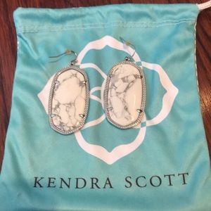 Kendra Scott Marble Danielle Earrings